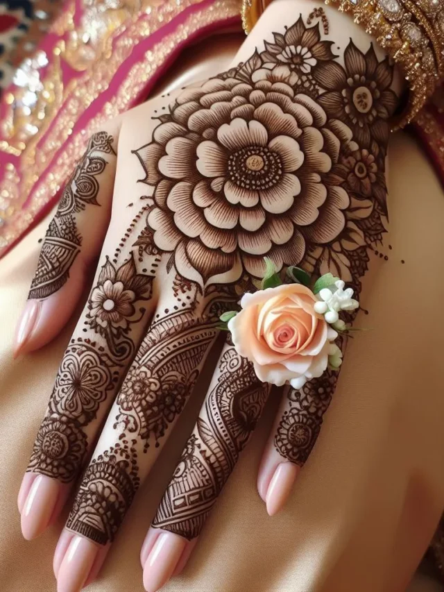 7 Best Royal Back Hand Mehndi Designs