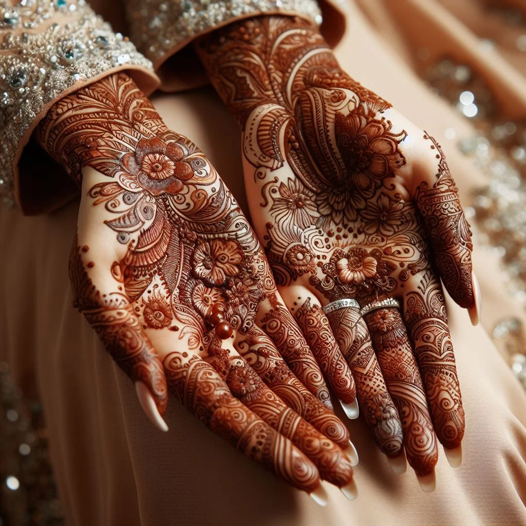 Top 151+ Arabic Mehndi Designs | WeddingBazaar